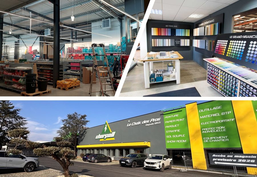 MAGASIN DE BRICOLAGE - CHARPAIL
